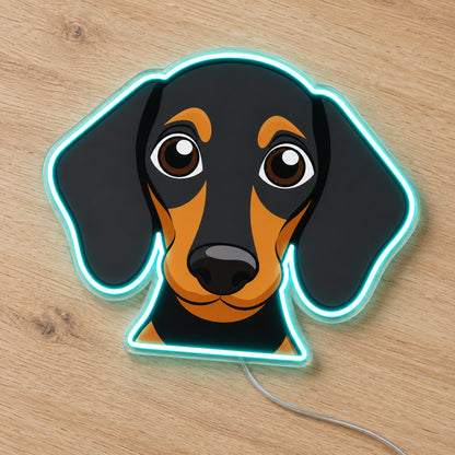 Dachshund LED Neon Sign product photo 2