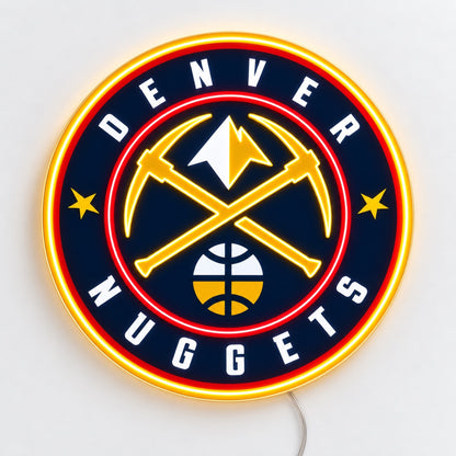 Denver Nuggets LED Neon Sign product photo 1