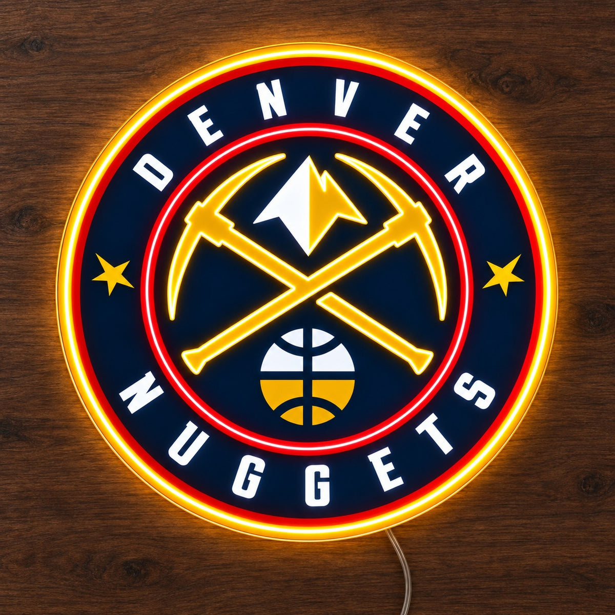Denver Nuggets LED Neon Sign product photo 2