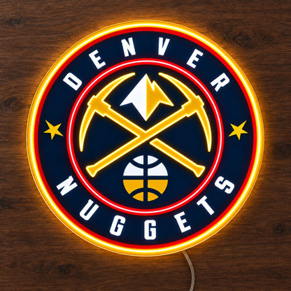 Denver Nuggets LED Neon Sign product photo 2