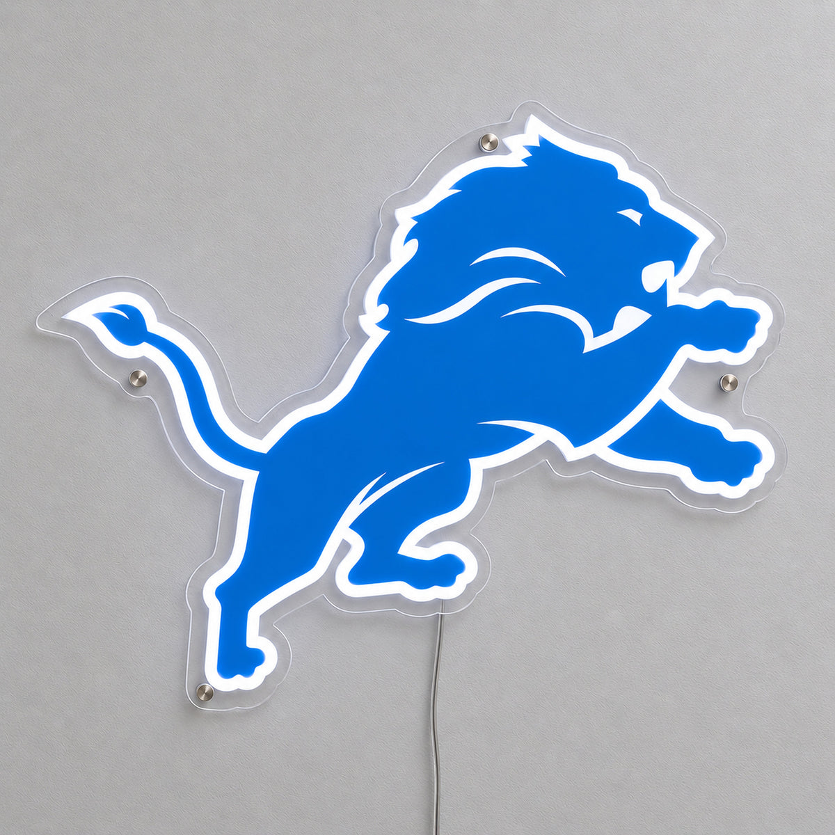 Detroit Lions LED Neon Sign product photo 1