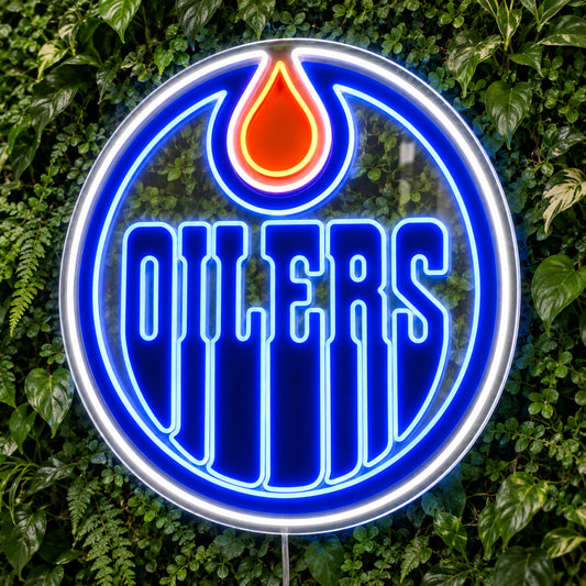 Edmonton Oilers LED Neon Sign product photo 1