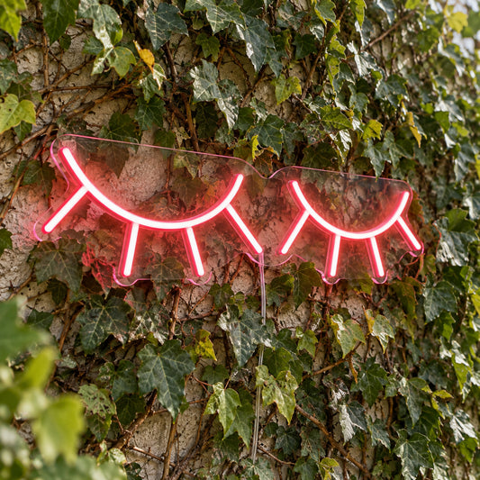Eyelashes LED Neon Light Sign product photo 1