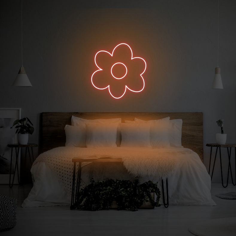 Flower LED Neon Light Sign