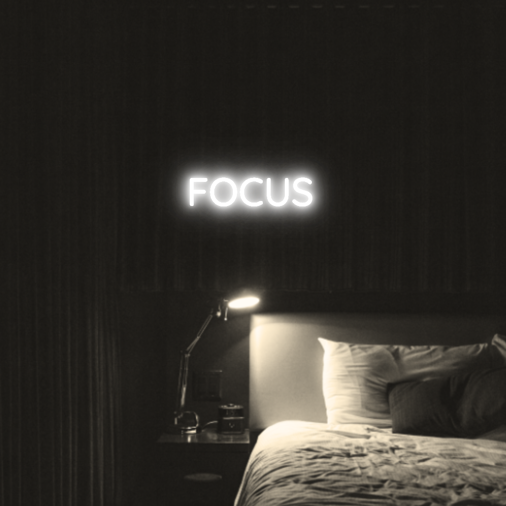 Focus LED Neon Light Sign