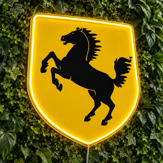 Ferrari Shield LED Neon Sign product photo 1