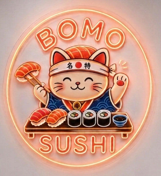 Custom design: Bomo Sushi