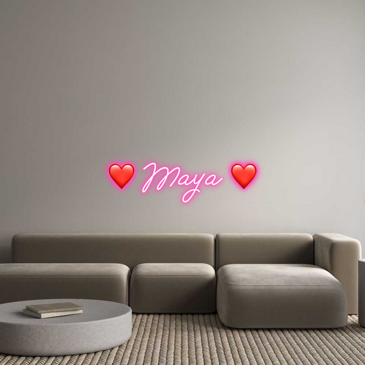 Custom Design: ❤️ Maya ❤️