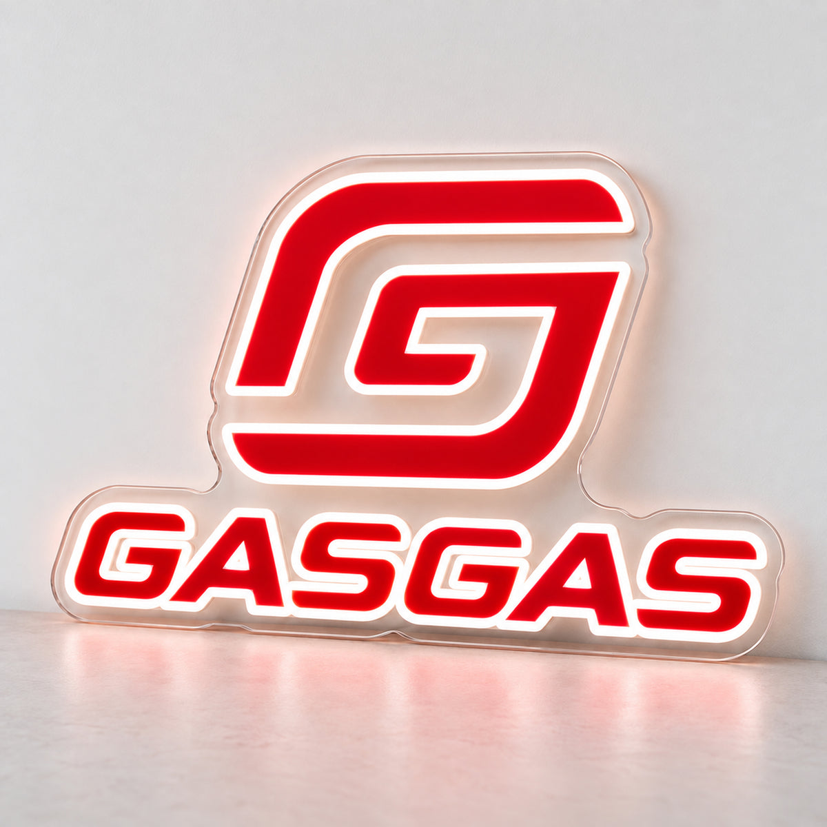 GasGas (Red) LED Neon Sign product photo 2
