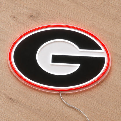 Georgia Bulldogs LED Neon Sign product photo 2
