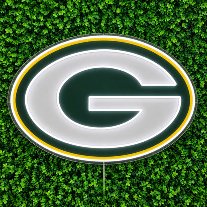 Green Bay Packers LED Neon Sign product photo 4