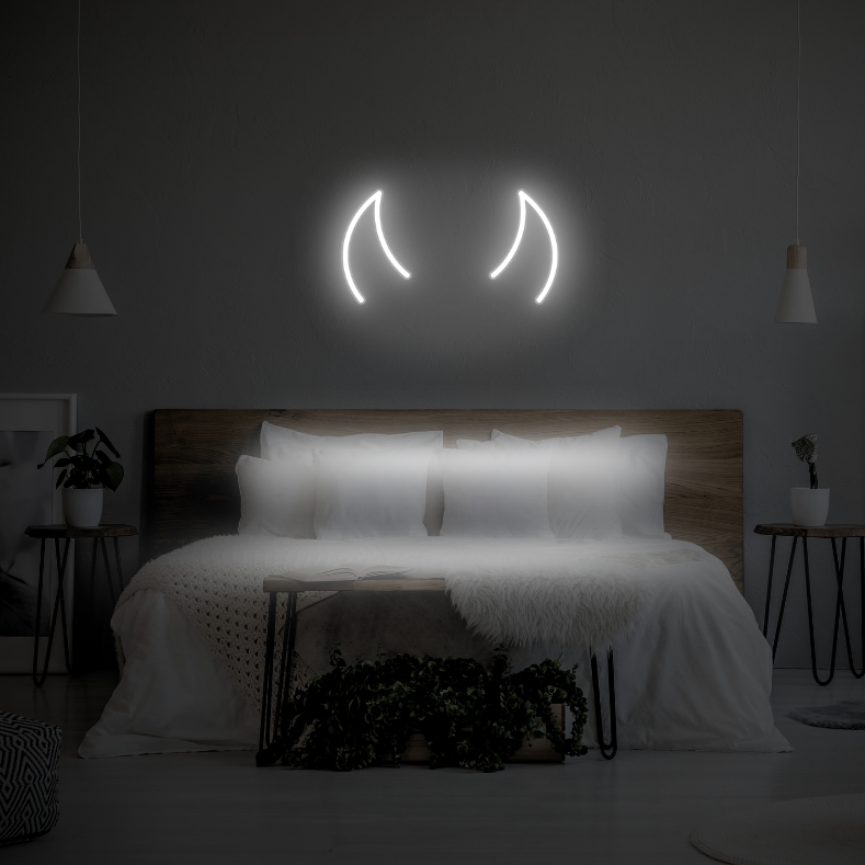 Horns LED Neon Light Sign