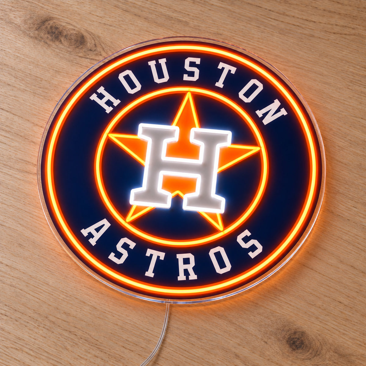 Houston Astros LED Neon Sign product photo 2