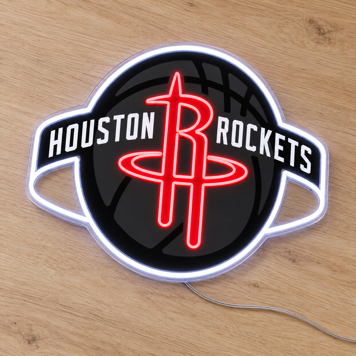 Houston Rockets LED Neon Sign product photo 2