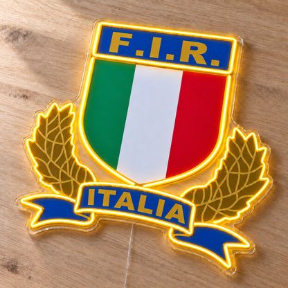 Italy Rugby LED Neon Sign product photo 2