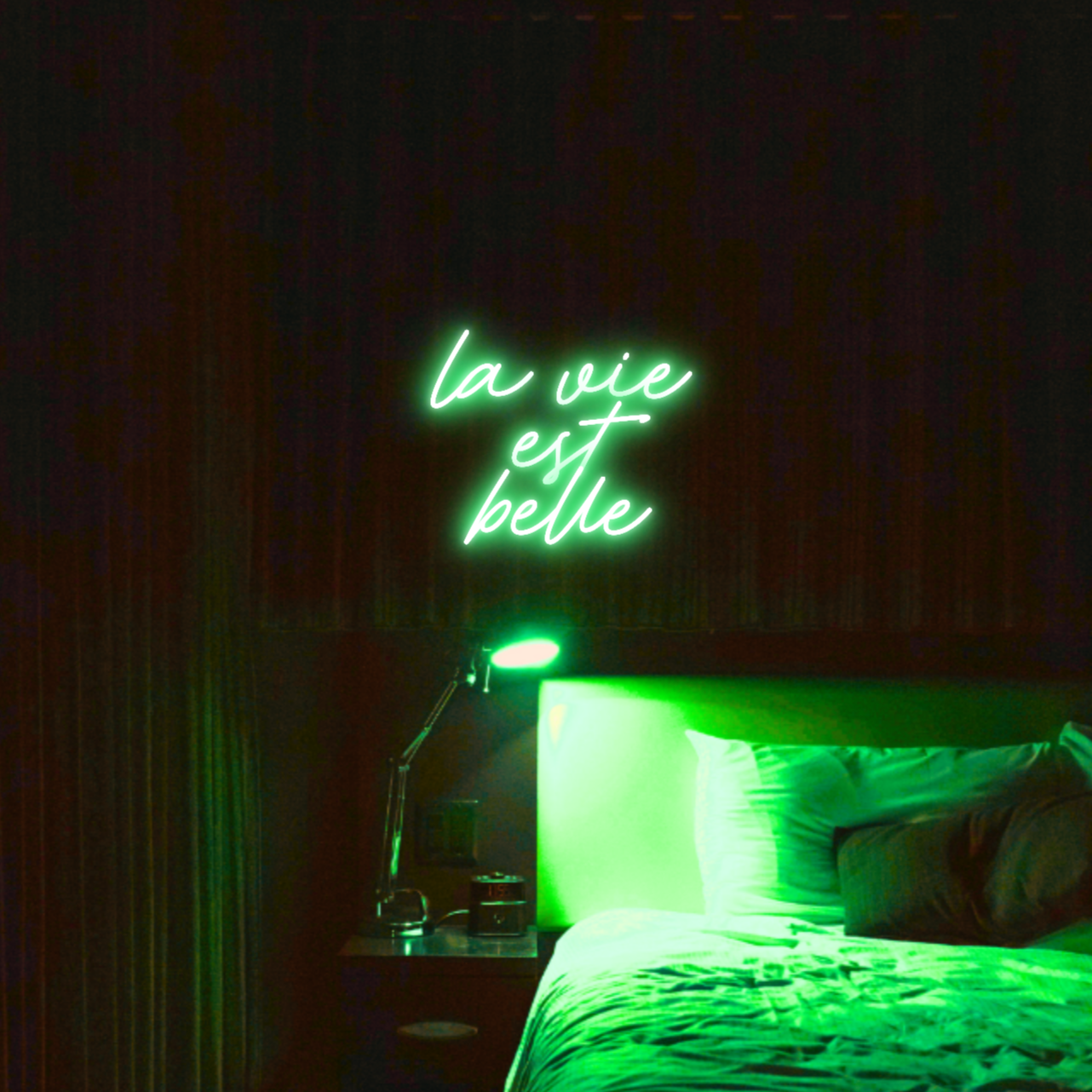 La Vie est Belle LED Neon Light Sign