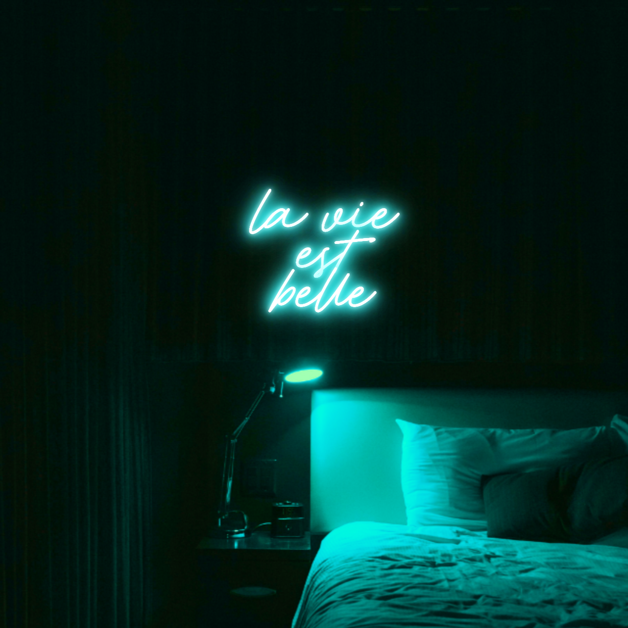 La Vie est Belle LED Neon Light Sign