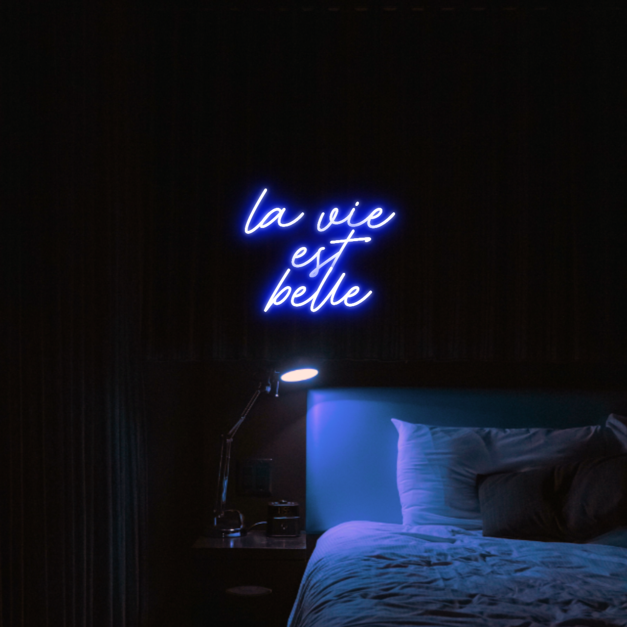 La Vie est Belle LED Neon Light Sign