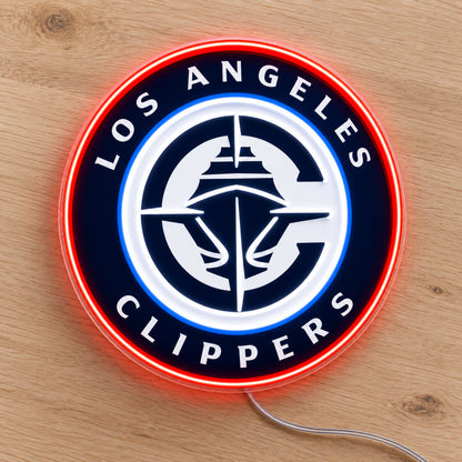 LA Clippers LED Neon Sign product photo 2