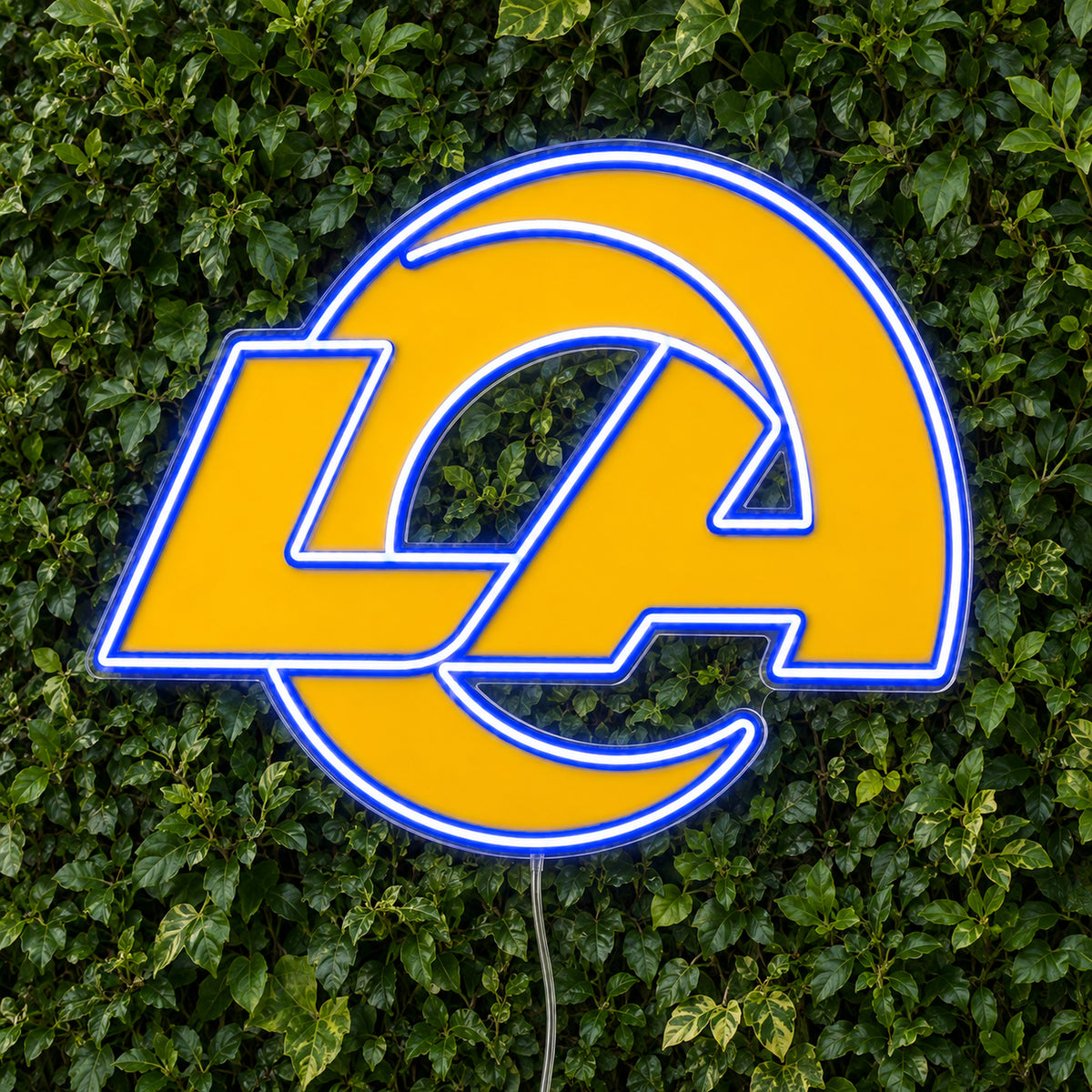 LA Rams LED Neon Sign product photo 1