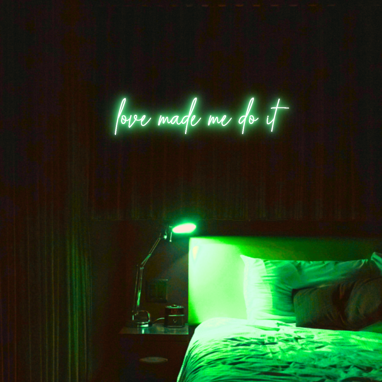 Love Made Me Do It LED Neon Light Sign