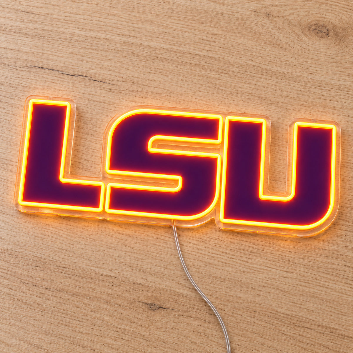 LSU Tigers LED Neon Sign product photo 2