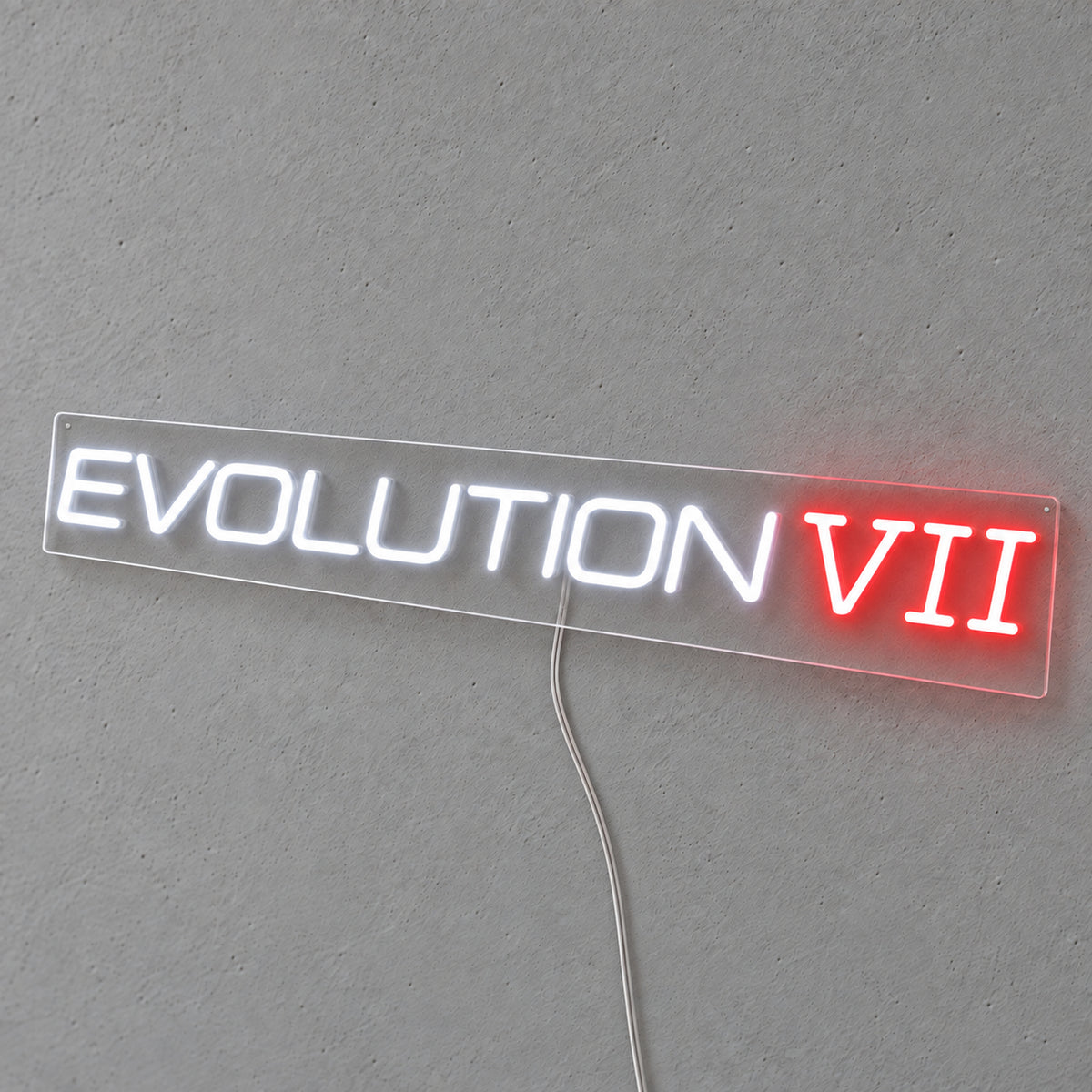 Lancer Evolution VII LED Neon Sign product photo 1