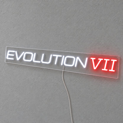 Lancer Evolution VII LED Neon Sign product photo 1