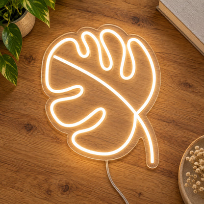 Leaf LED Neon Light Sign product photo 2