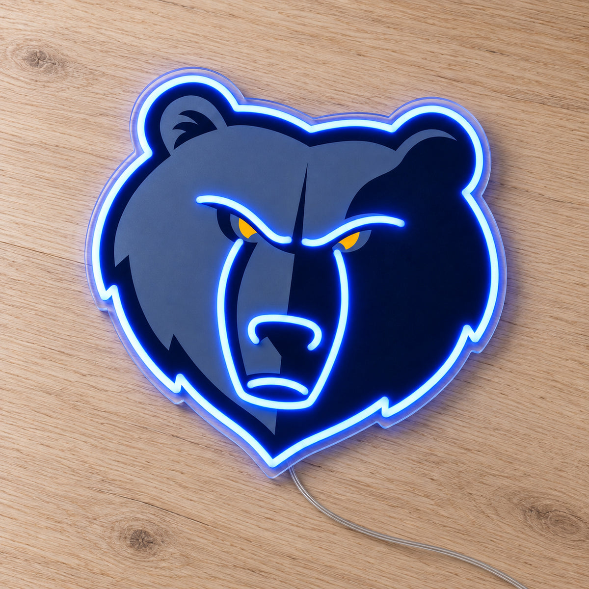 Memphis Grizzlies LED Neon Sign product photo 2