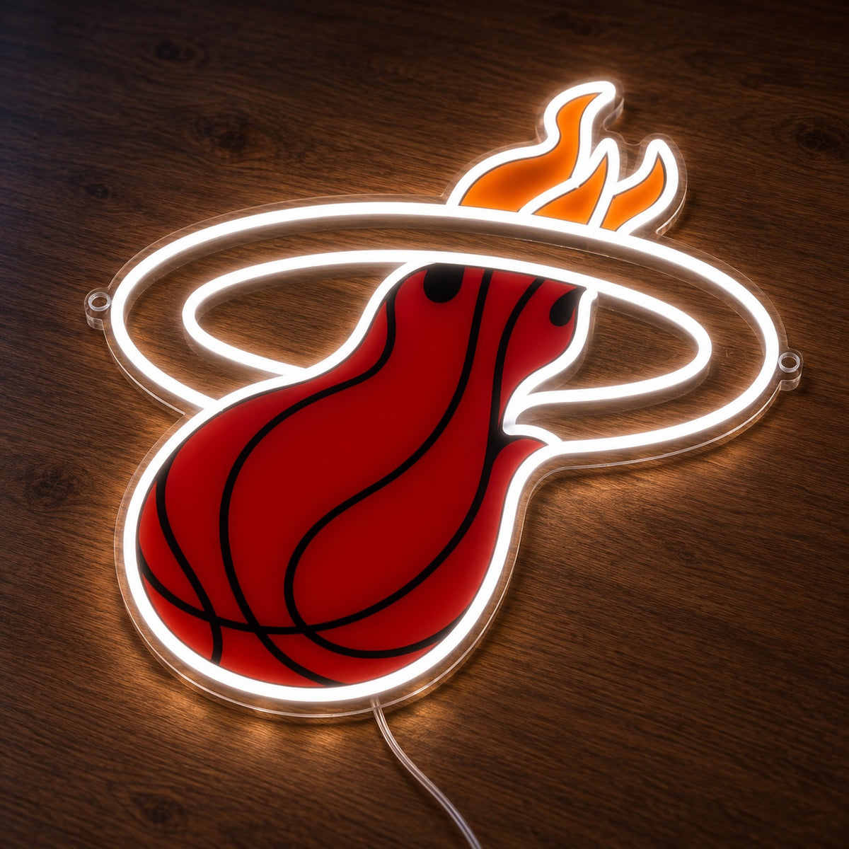 Miami Heat LED Neon Sign product photo 1
