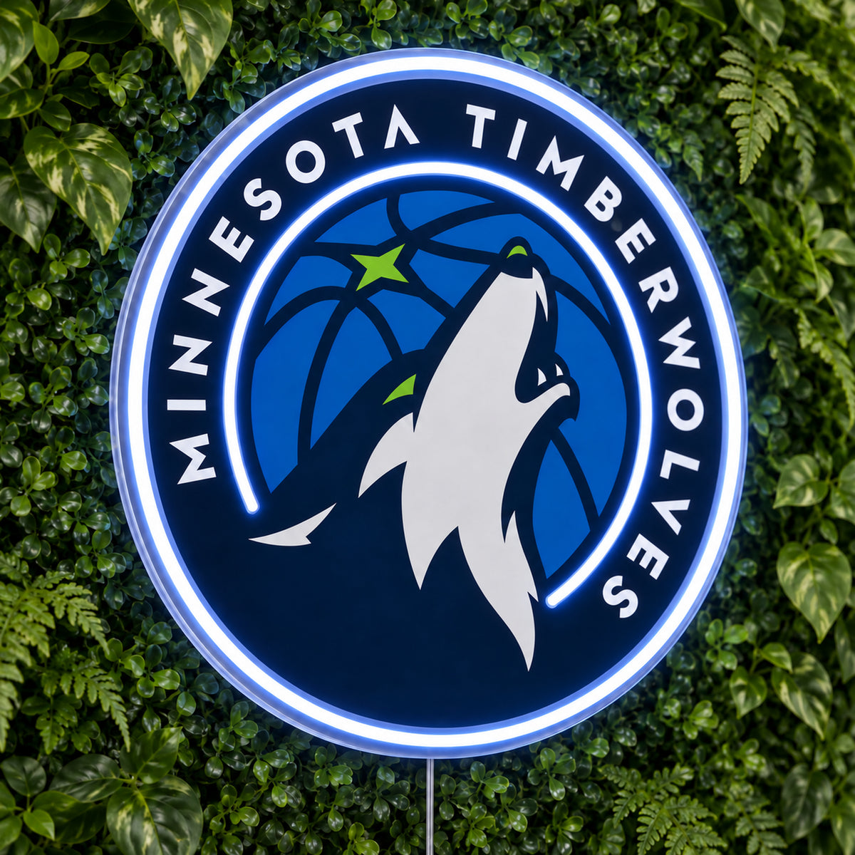 Minnesota Timberwolves LED Neon Sign product photo 1