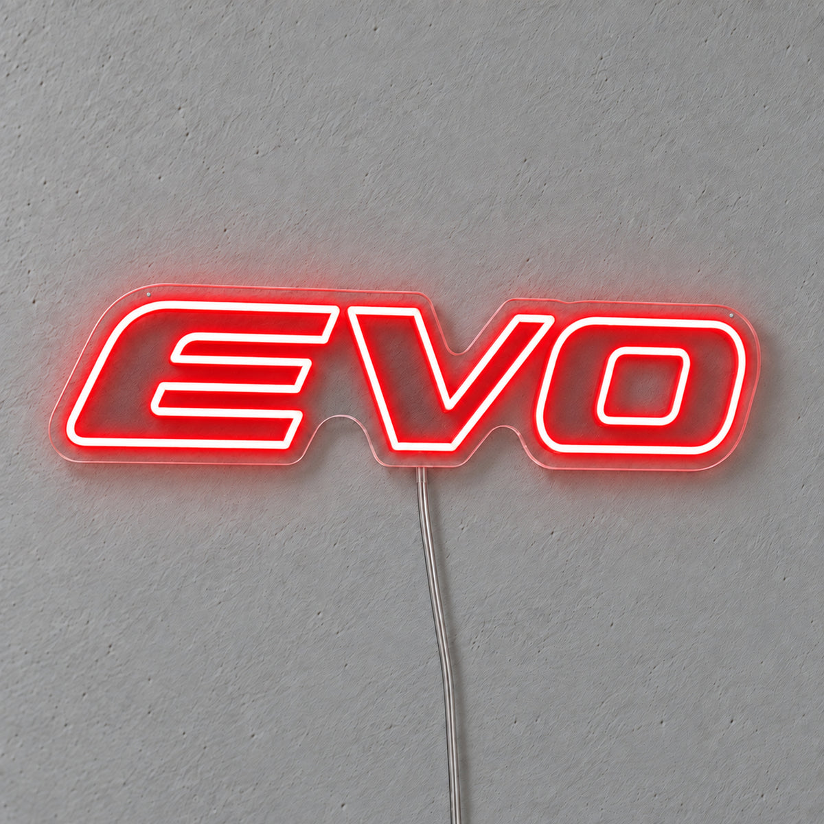 Mitsubishi Evo Logo LED Neon Sign product photo 1