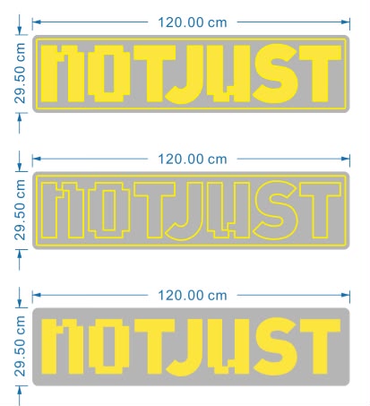 Custom Design: NOTJUST