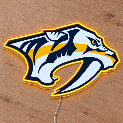 Nashville Predators LED Neon Sign product photo 2