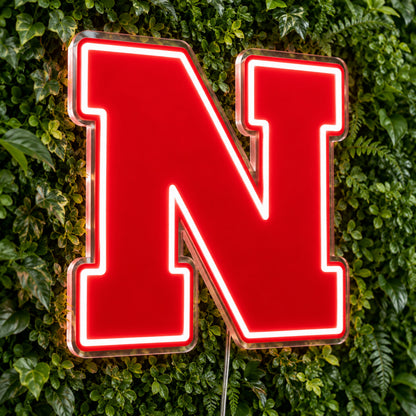 Nebraska Cornhuskers LED Neon Sign product photo 1