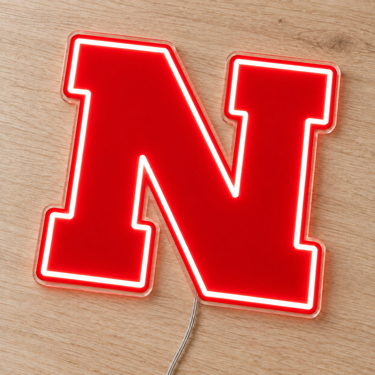 Nebraska Cornhuskers LED Neon Sign product photo 2
