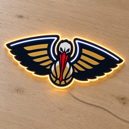 New Orleans Pelicans LED Neon Sign product photo 2