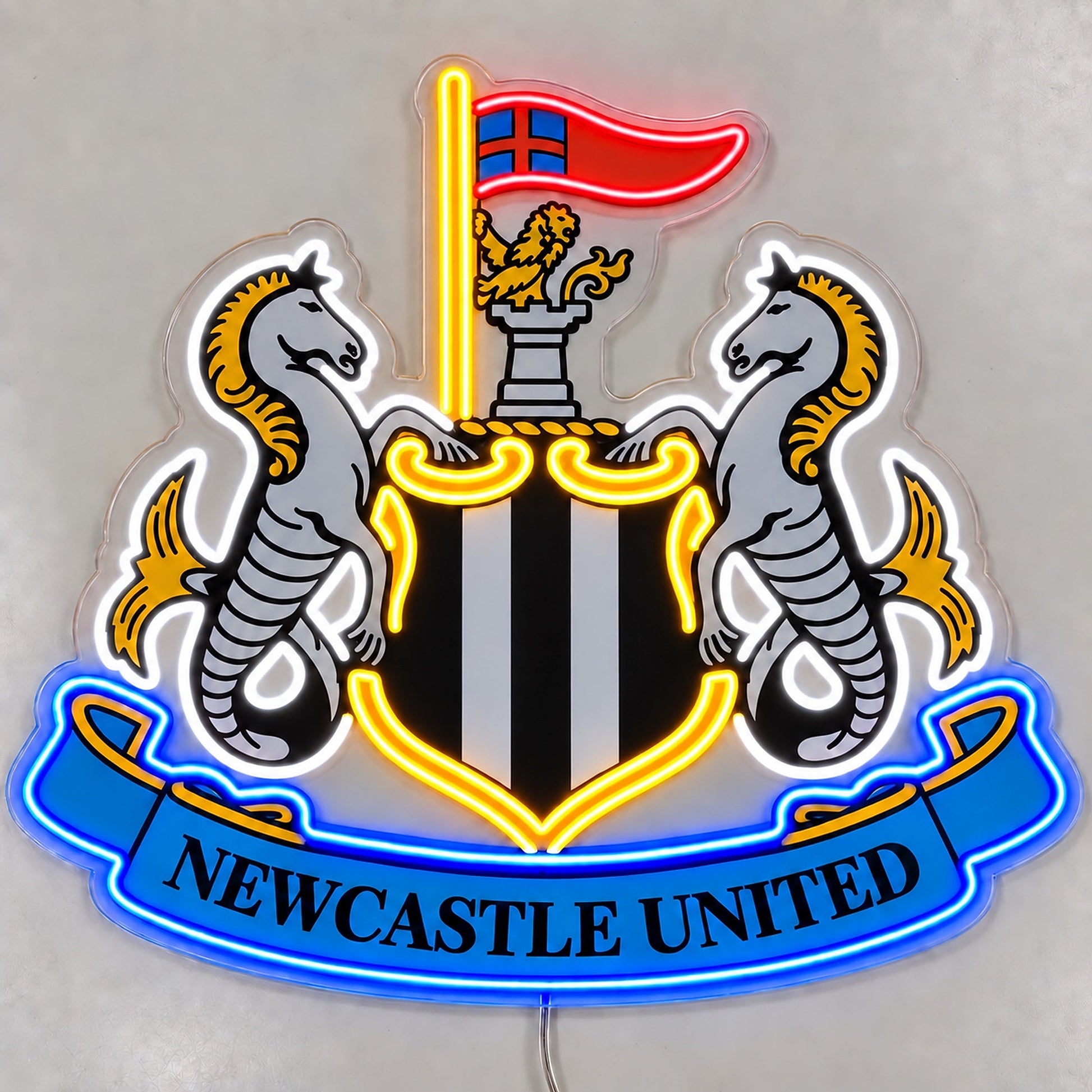 Newcastle United LED Neon Sign