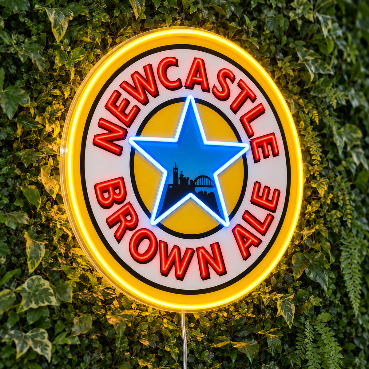 Newcastle Brown Ale LED Neon Sign product photo 1