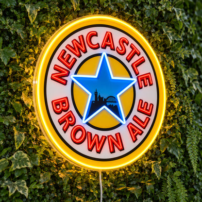 Newcastle Brown Ale LED Neon Sign product photo 1