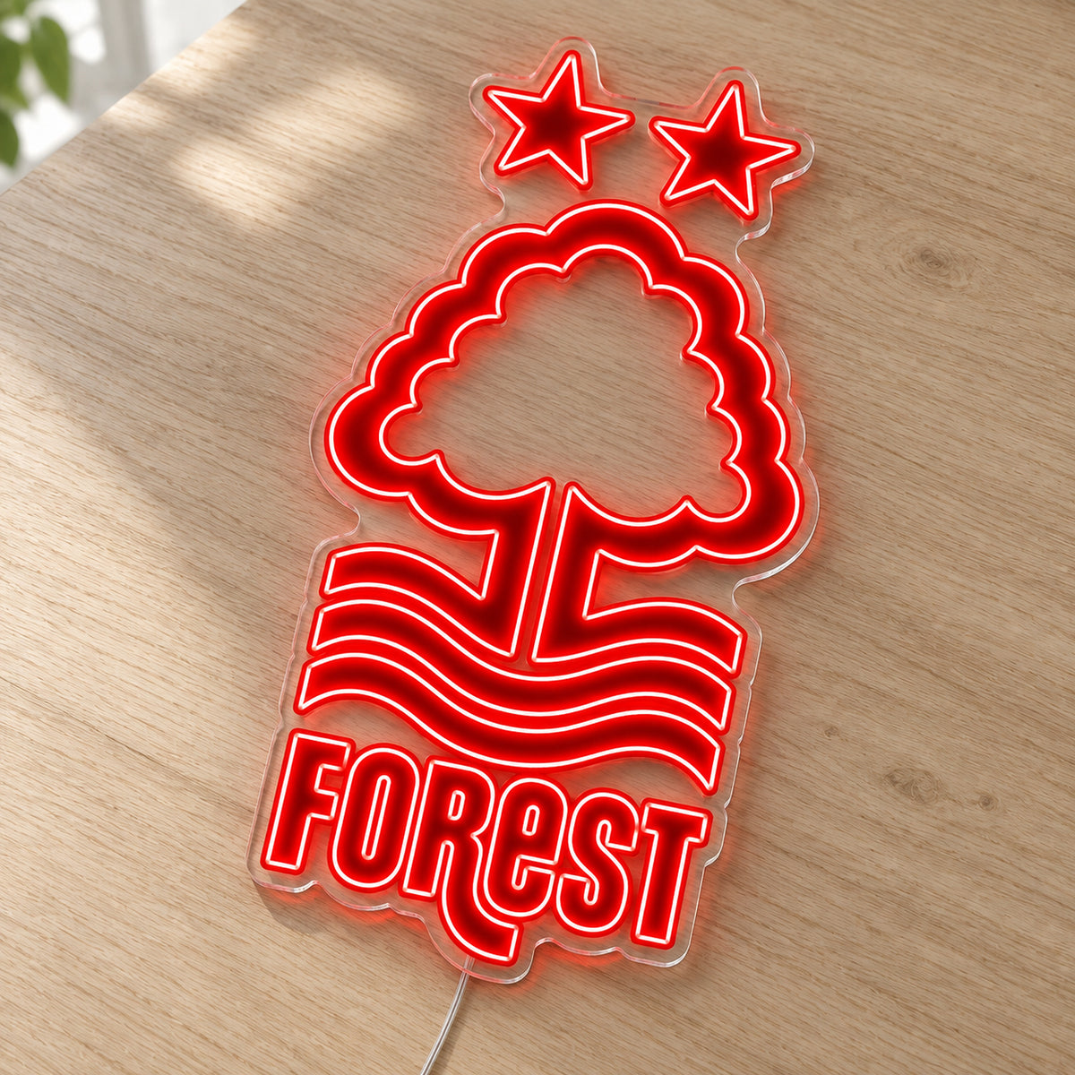 Nottingham Forest LED Neon Sign product photo 2