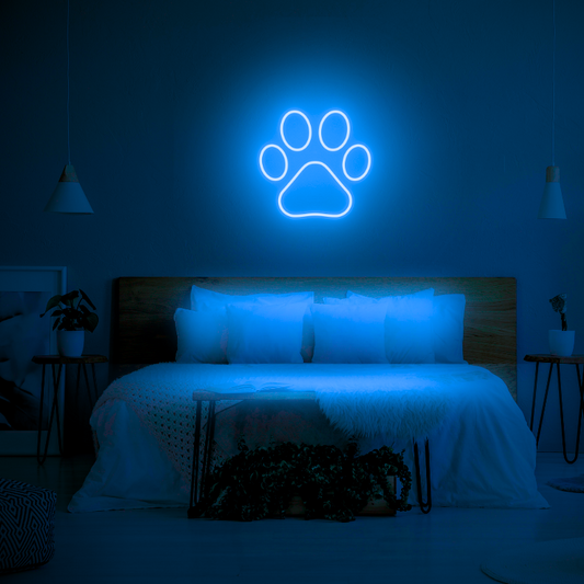 Paw LED Neon Light Sign