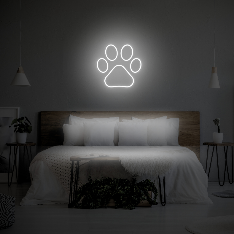 Paw LED Neon Light Sign