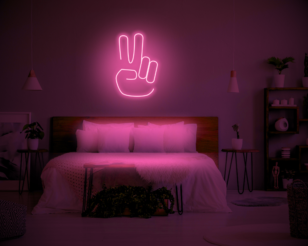 Peace LED Neon Light Sign