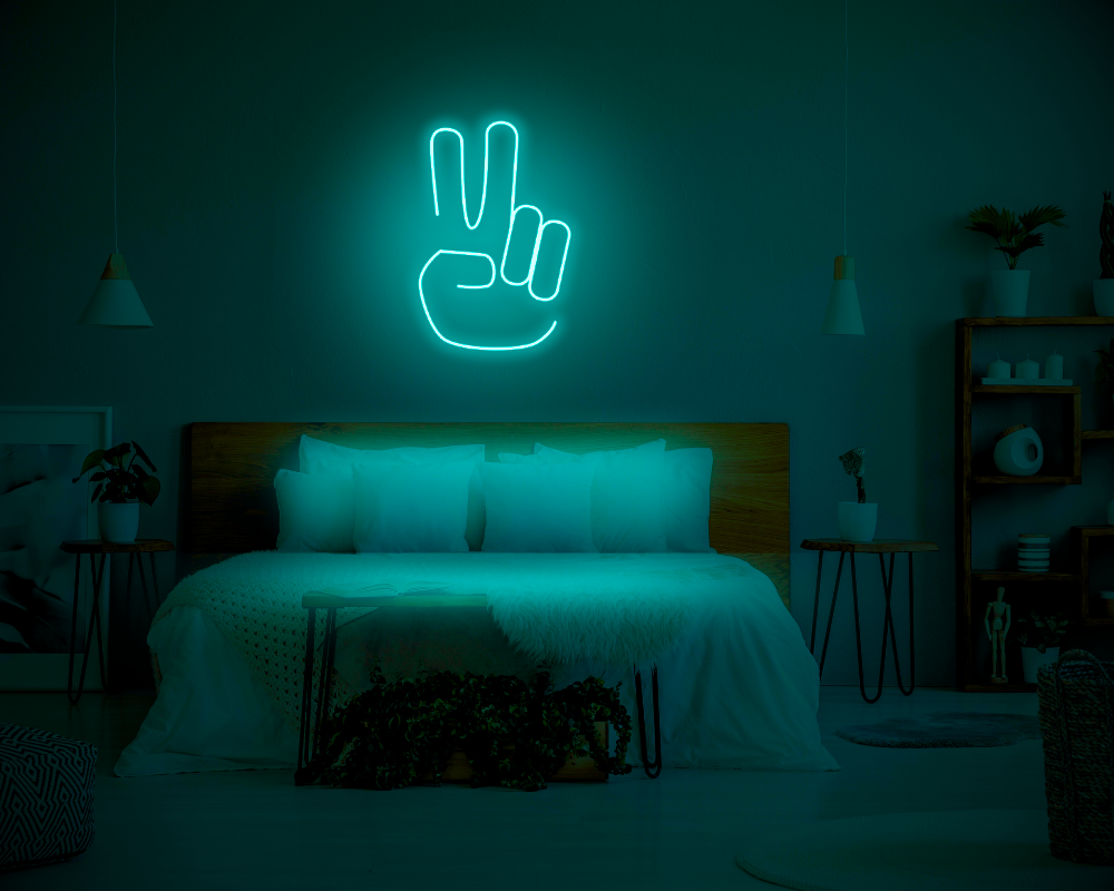 Peace LED Neon Light Sign