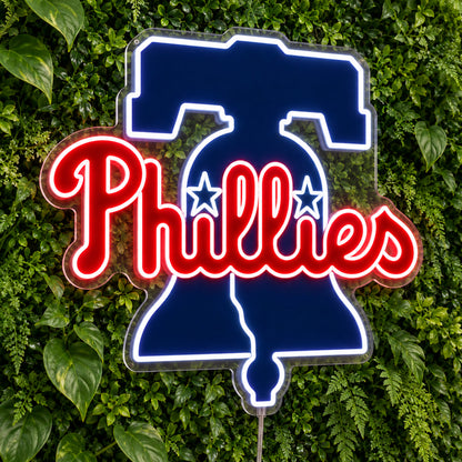 Philadelphia Phillies LED Neon Sign product photo 1