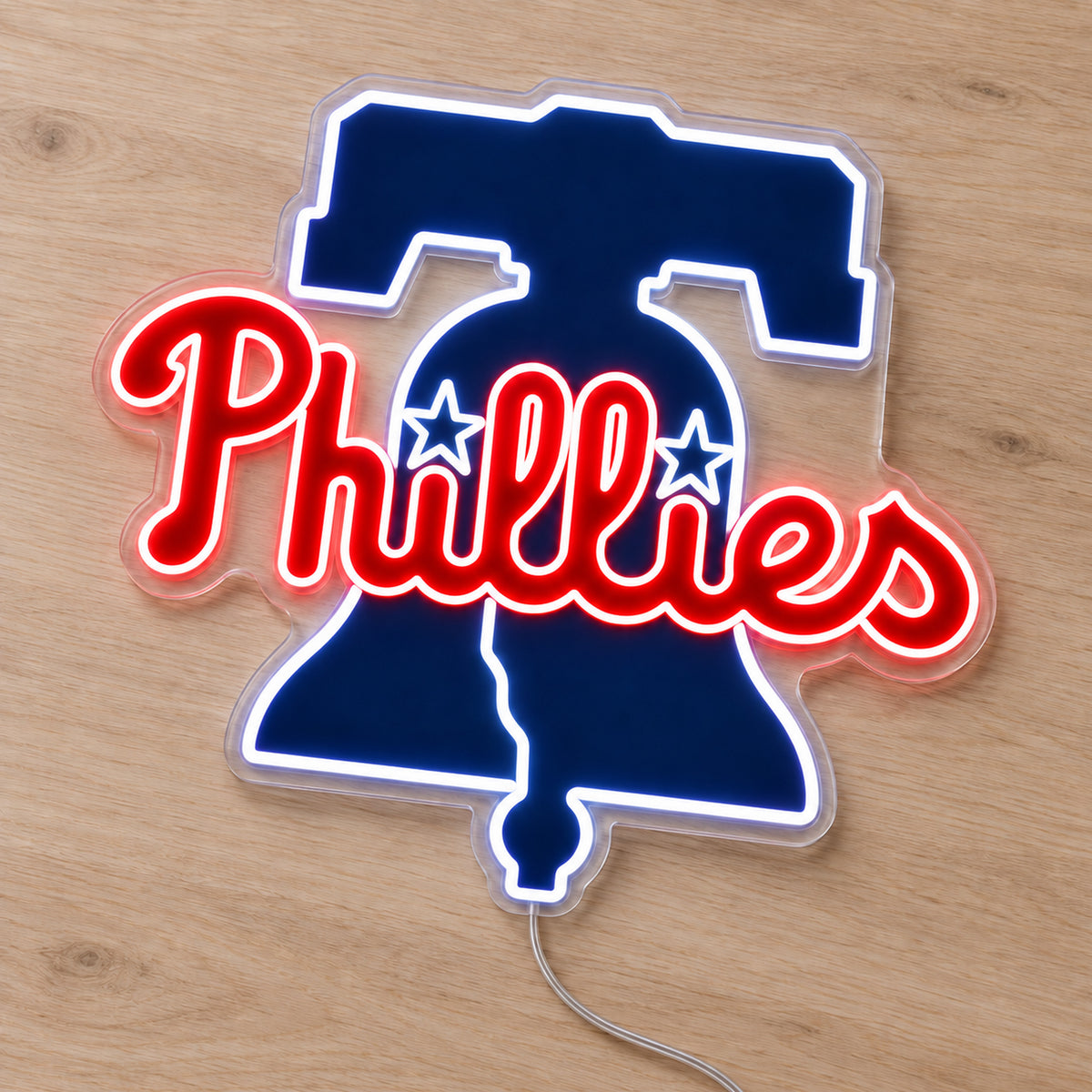 Philadelphia Phillies LED Neon Sign product photo 2