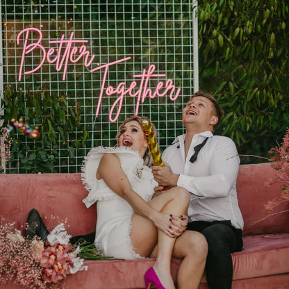 Better Together LED Neon Light Sign
