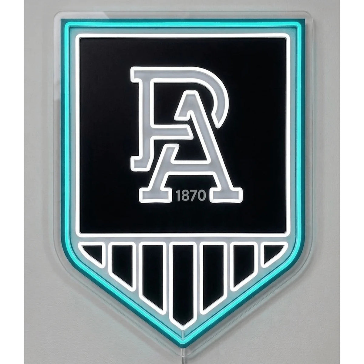Port Adelaide Power LED Neon Sign product photo 1